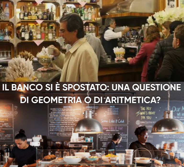 IL BANCO CHE SI È SPOSTATO